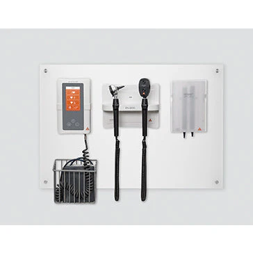 HEINE EN200 Wall Diagnostic Station - With BETA100 Diagnostic Otoscope & BETA200 Ophthalmoscope - Image 2