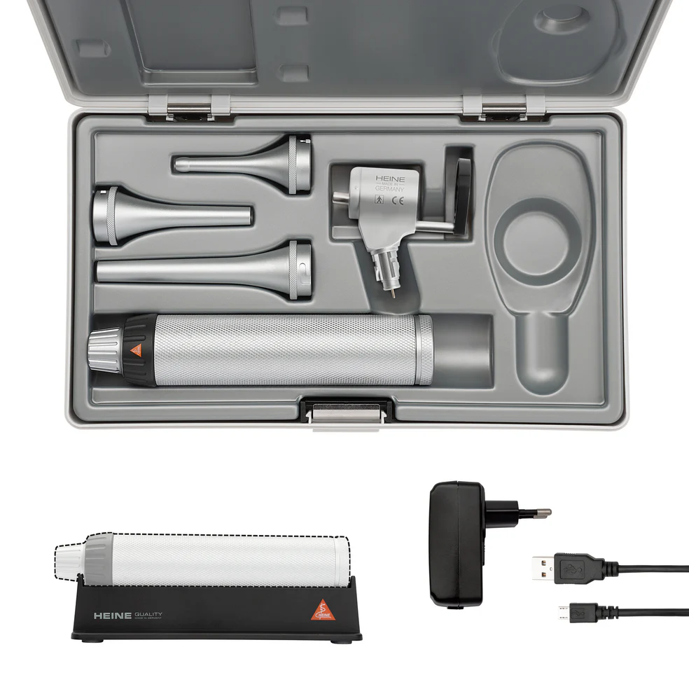 HEINE G100 LED Set - Slit Illumination Head - BETA4 USB Rechargeable Handle - Image 2