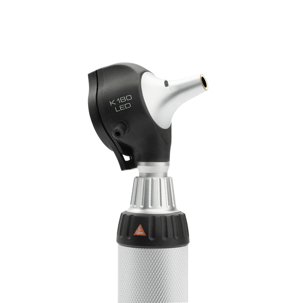 HEINE K180 LED F.O Otoscope Set with Battery Handle - Image 3
