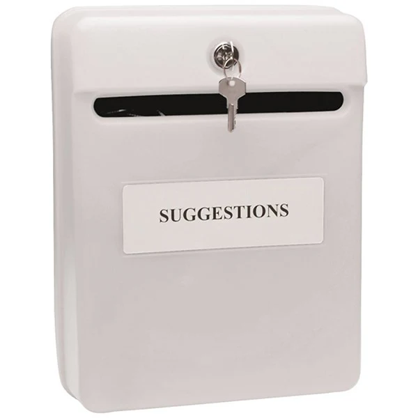 Helix Post/Suggestion Box - Grey