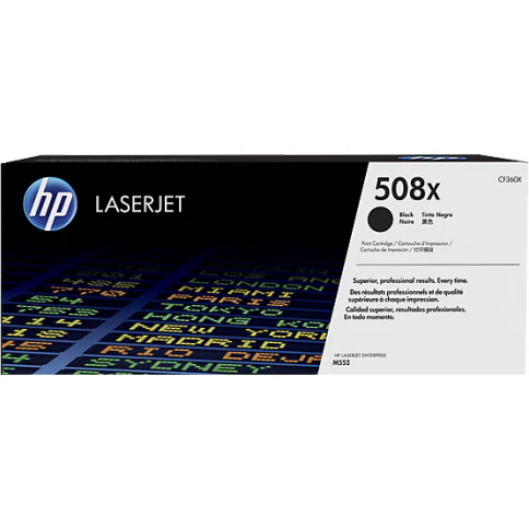HP CF360X High Yield Black Toner Cartridge also for 508X - Compatible - Remanufactured