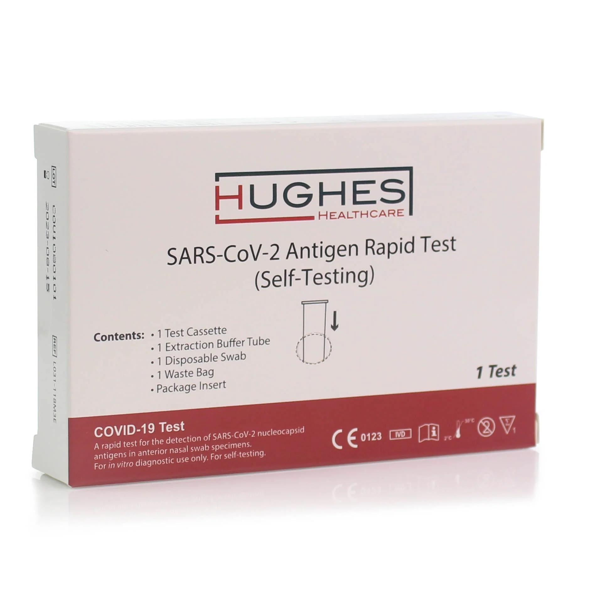Hughes Healthcare COVID-19 Rapid Antigen Lateral Flow Test Kit x 1 - Image 10