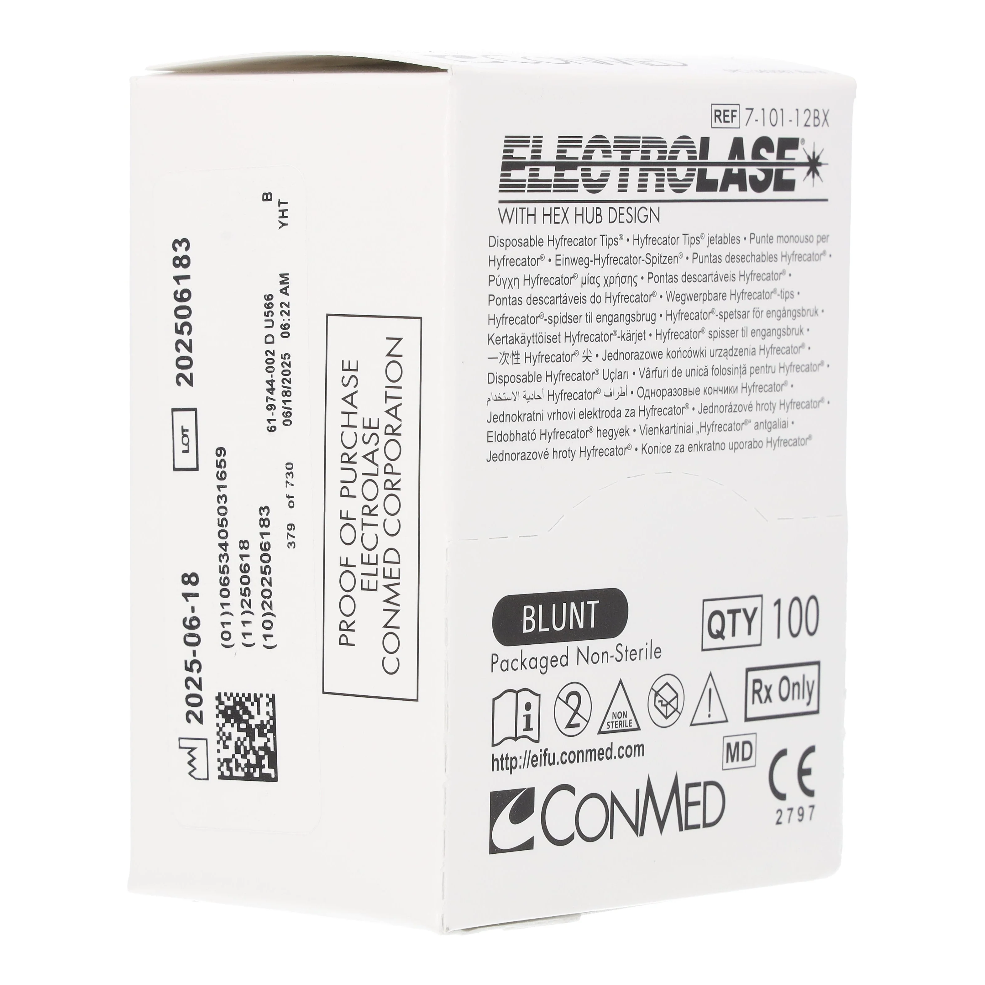 Blunt Electrolase Tips Hyfrecator 2000 - Non-Sterile x 100 - Image 3