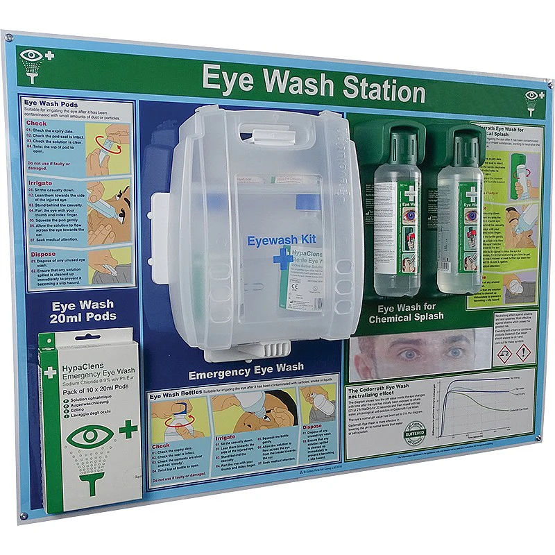 HypaClens 3 in 1 Eye Wash Station 84x59.5cm