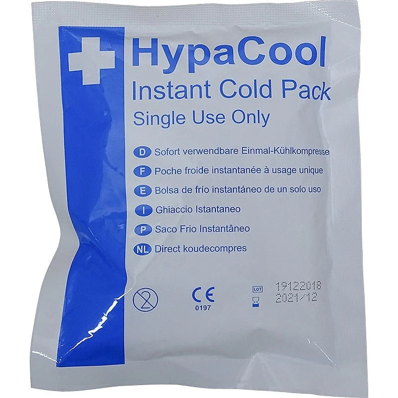 HypaCool Instant Cold Pack, Compact - 12.5 x 15cm - Single