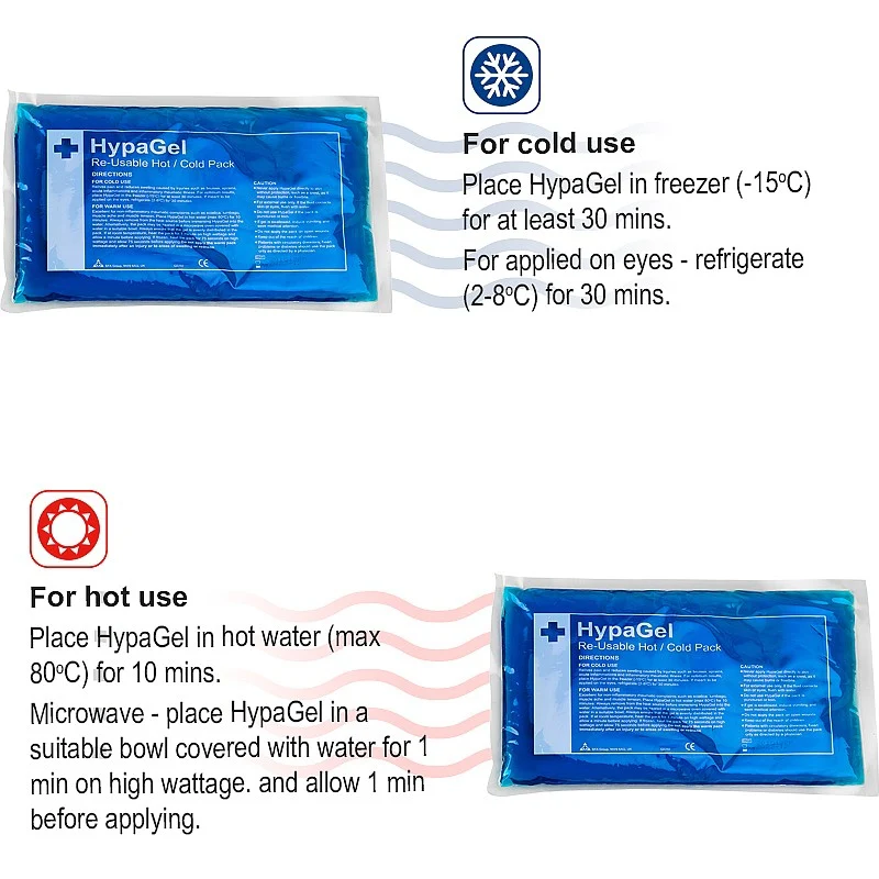 HypaGel Hot/Cold Therapy Pack, Large - 30 x 20cm - Single - Image 3