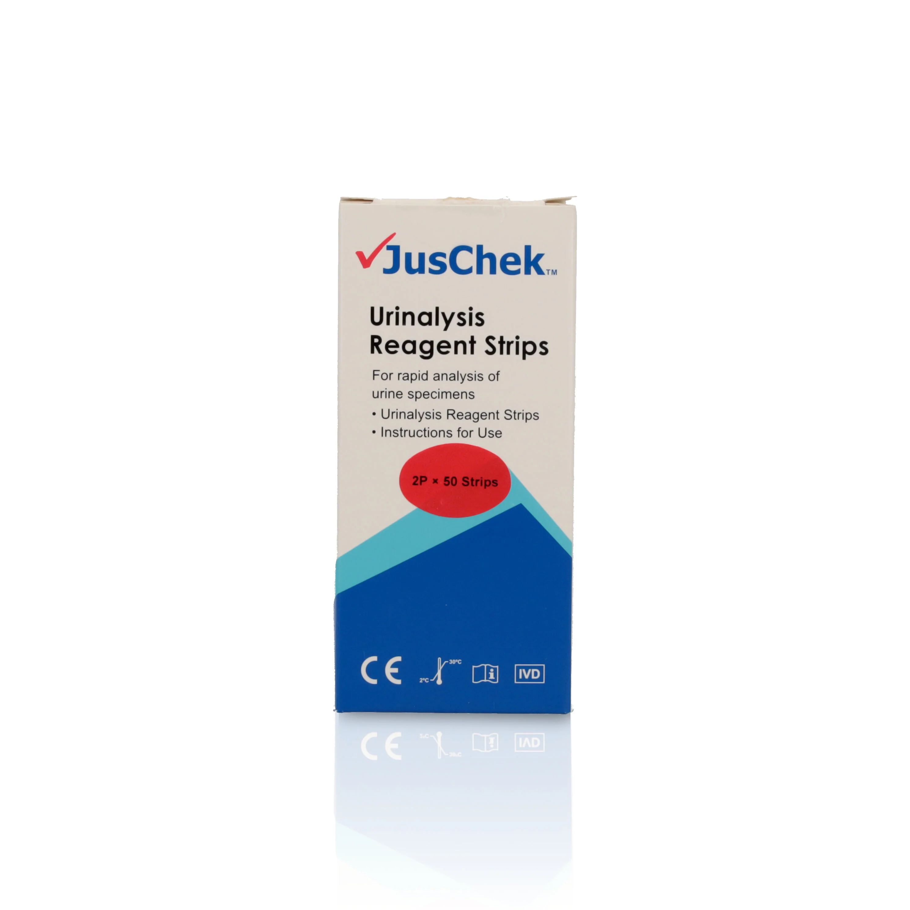 Juschek Urinalysis Strips - 2 Parameter (x50 Strips) - Image 2