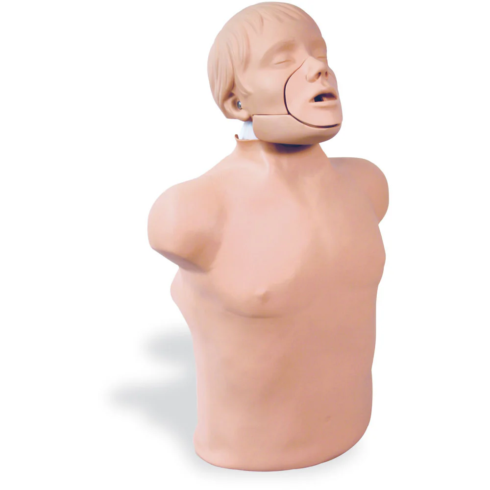 Jaw Thrust Brad CPR Manikin with Light Controller