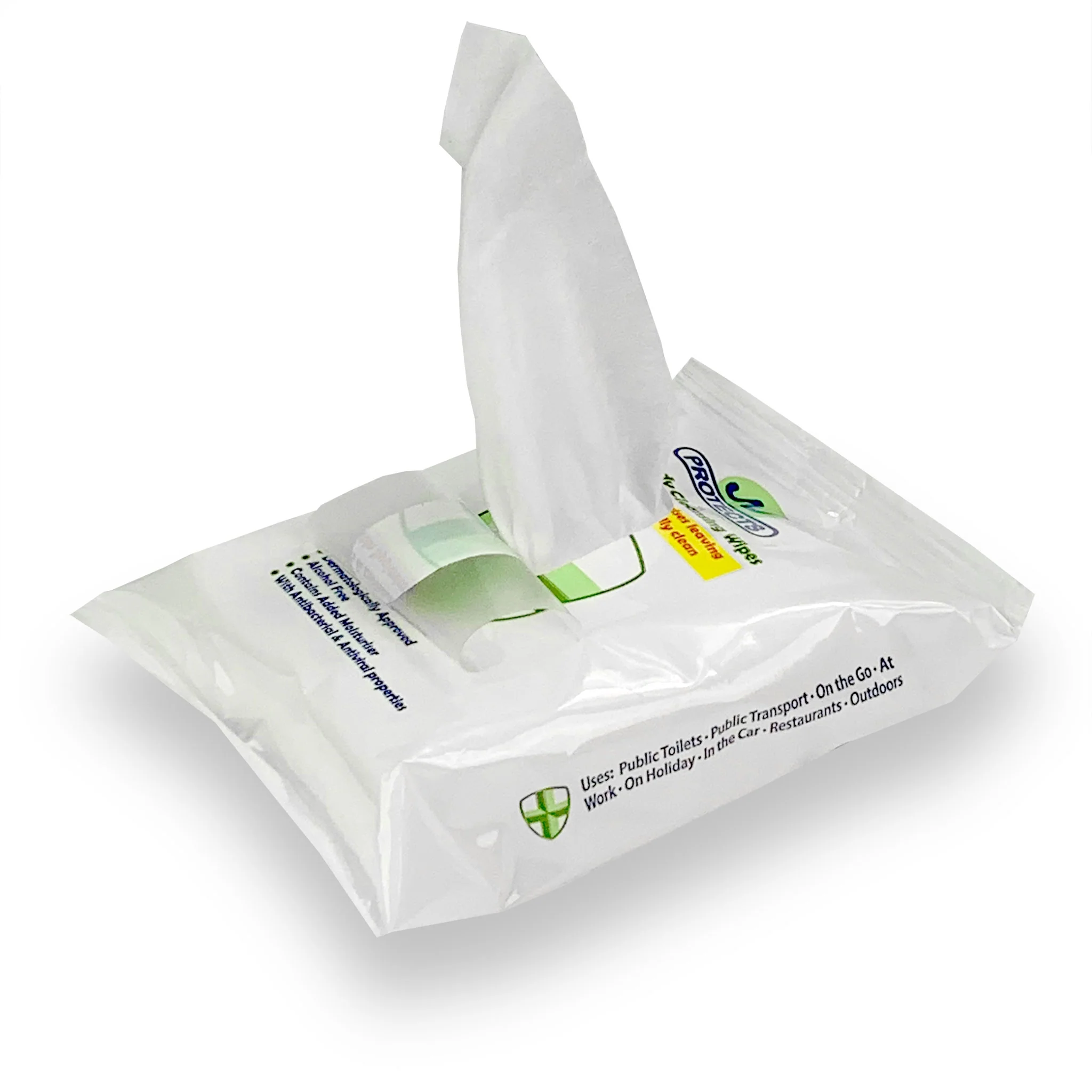 JD Protects Anti Viral Hand Sanitising Wipes (20 wipes) - Image 2
