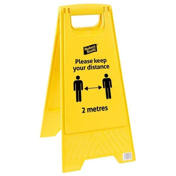 Keep Your Distance Social Distancing Sign- CLEARANCE