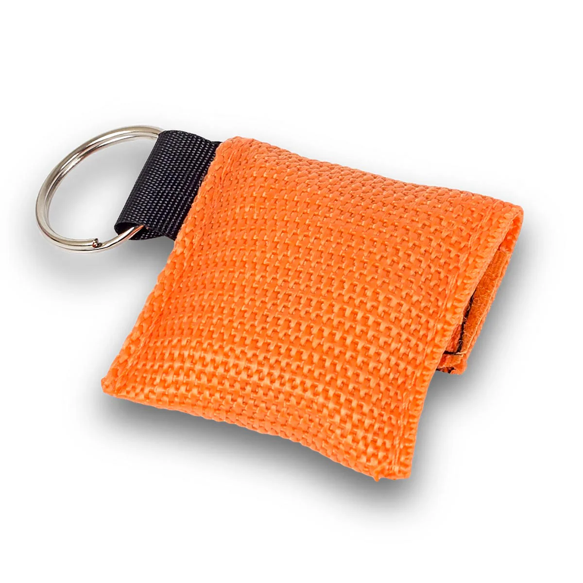 Key Ring CPR Mask Bag - Orange - Image 2