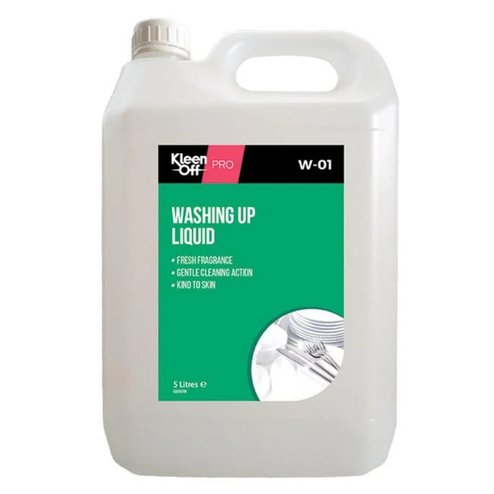 Kleen Off Pro Washing Up Liquid - 5 Litre Jerry Can