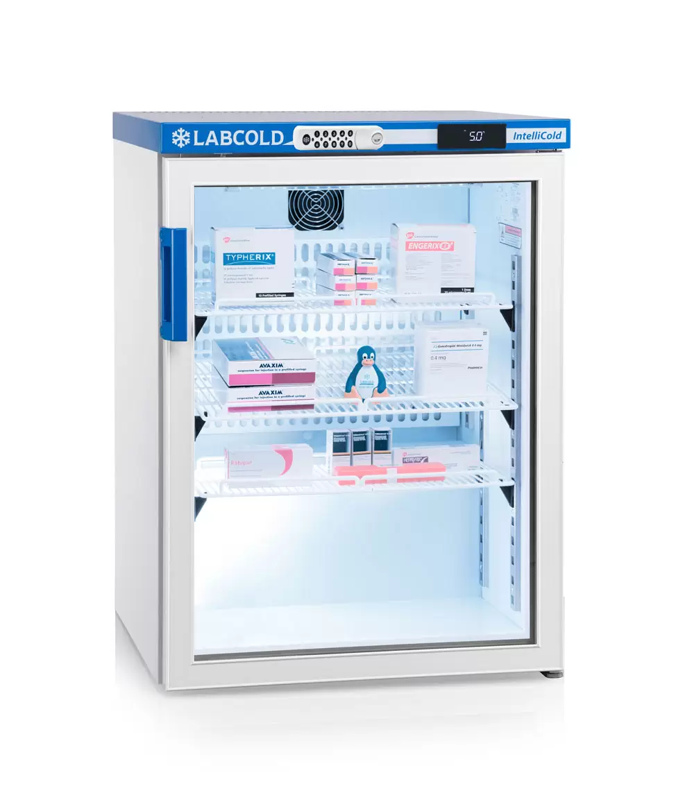 Labcold Glass Door 150 litres Pharmacy Refrigerator - With Digital lock - Image 2