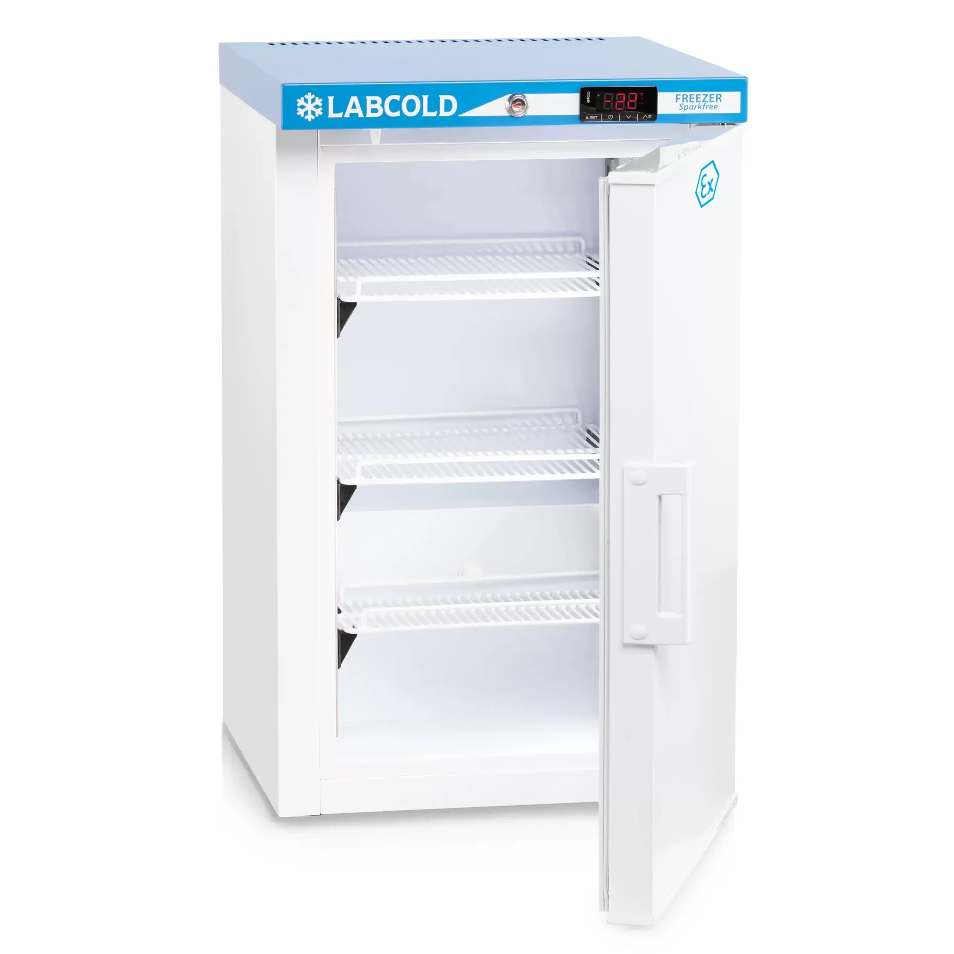 LABCOLD SPARKFREE FREEZER, 66 litres, benchtop, ATEX CERTIFIED - Image 2