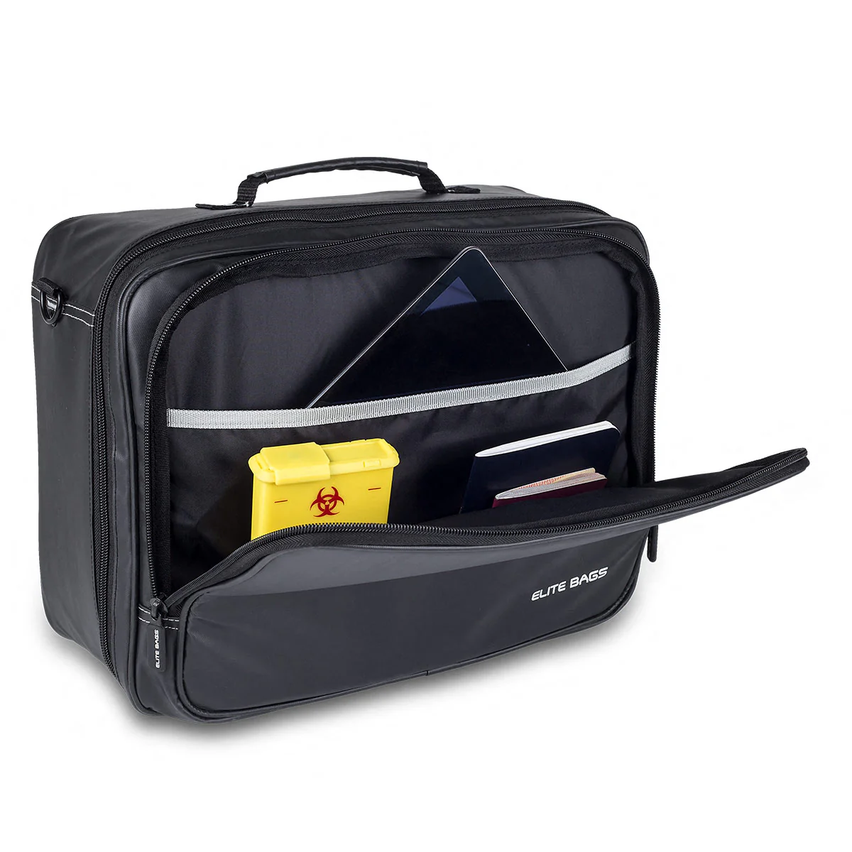 Large Capacity Basic CARE'S Case - Black - CLEARANCE - Image 2