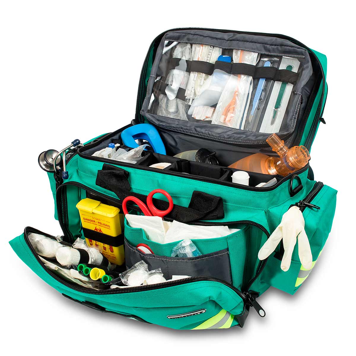 Large Capacity Emergency Bag Polyester - Green - Image 2