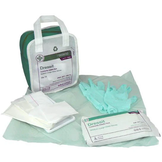 Latex Free Dressit Dressing Pack (Med/Large Glove) x 60