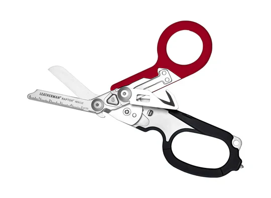 Leatherman Raptor Medical Shears - Red - Over Engraved - Image 2