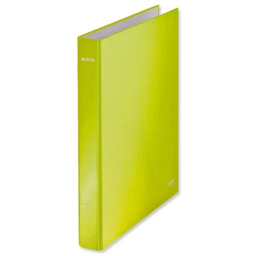 Leitz Wow 2 D-Ring Binder 25mm A4 Plus Green (Pack of 10)