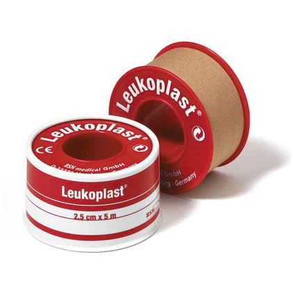 Leukoplast® 1.25cm x 5m Zinc Oxide Adhesive Tape per Pack x 24