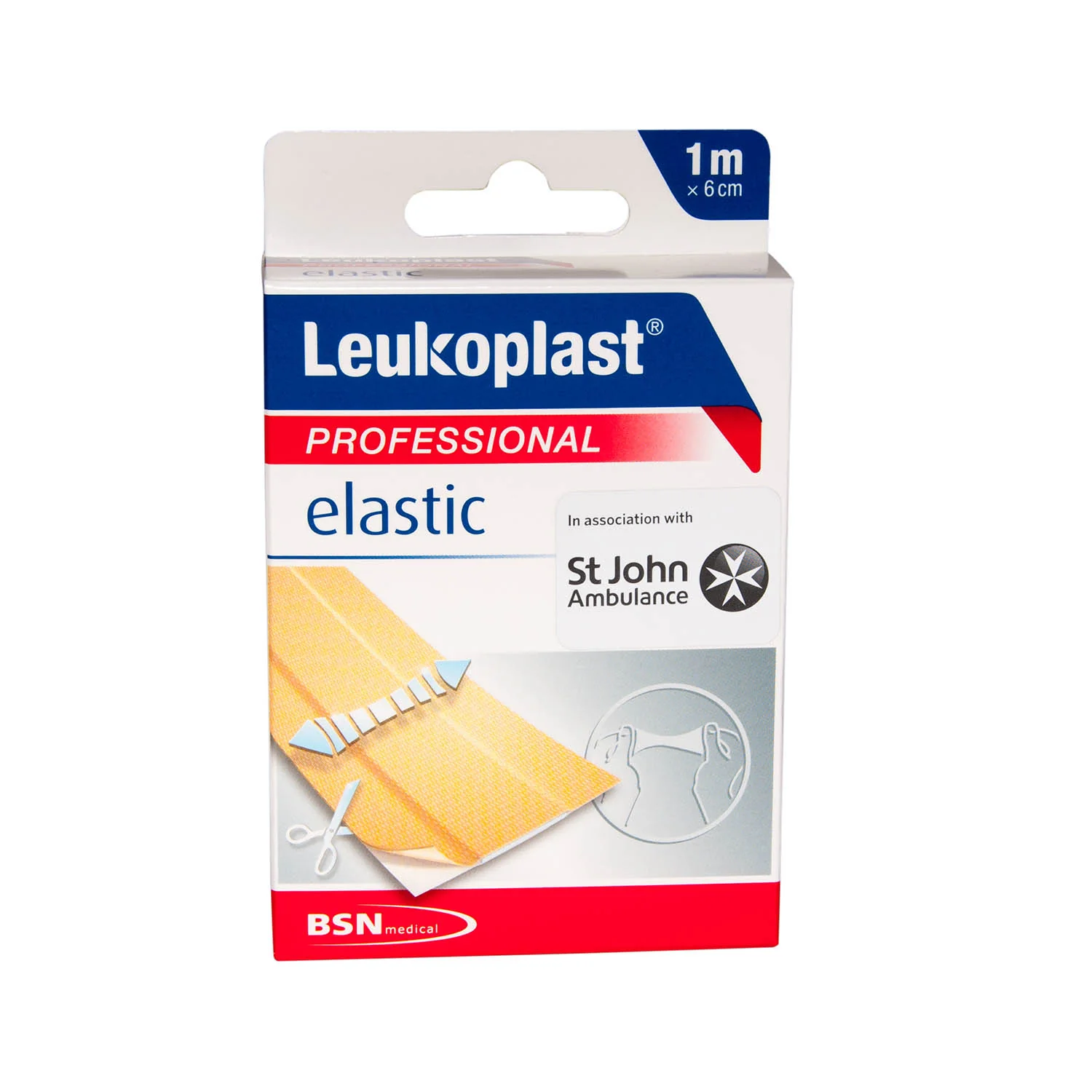 Leukoplast Elastic - 1m x 6cm roll