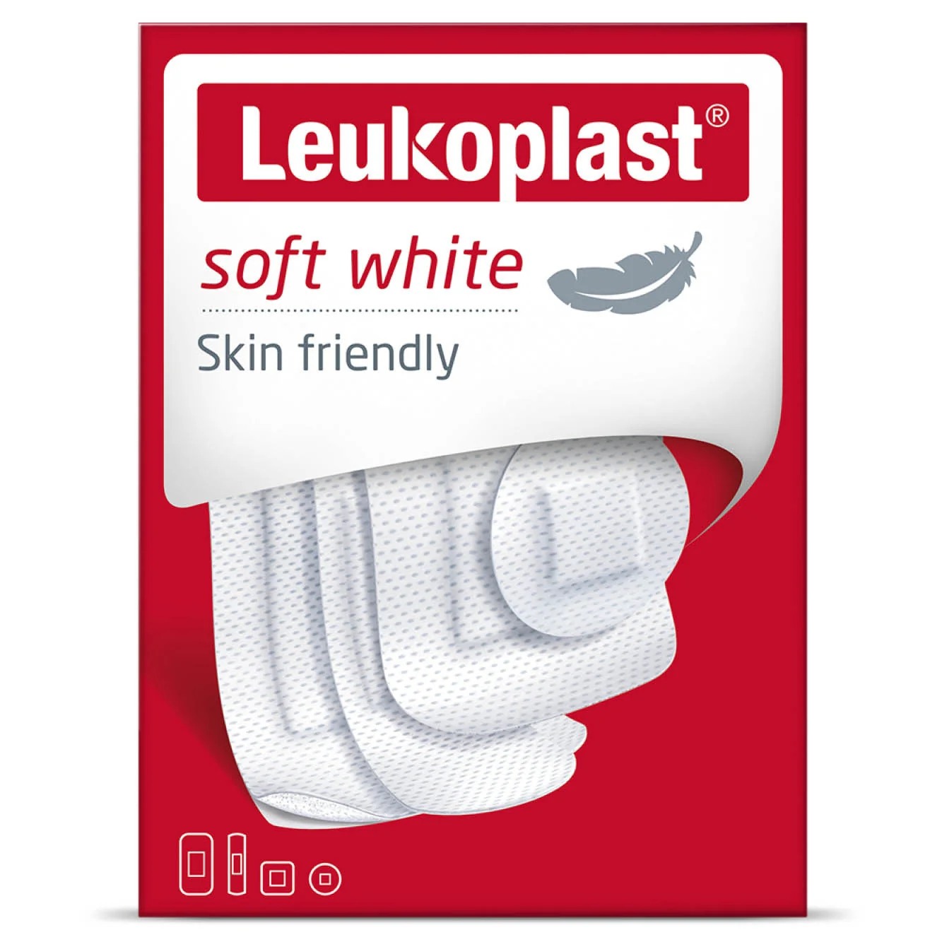 Leukoplast Soft - 30 pcs - Assorted sizes