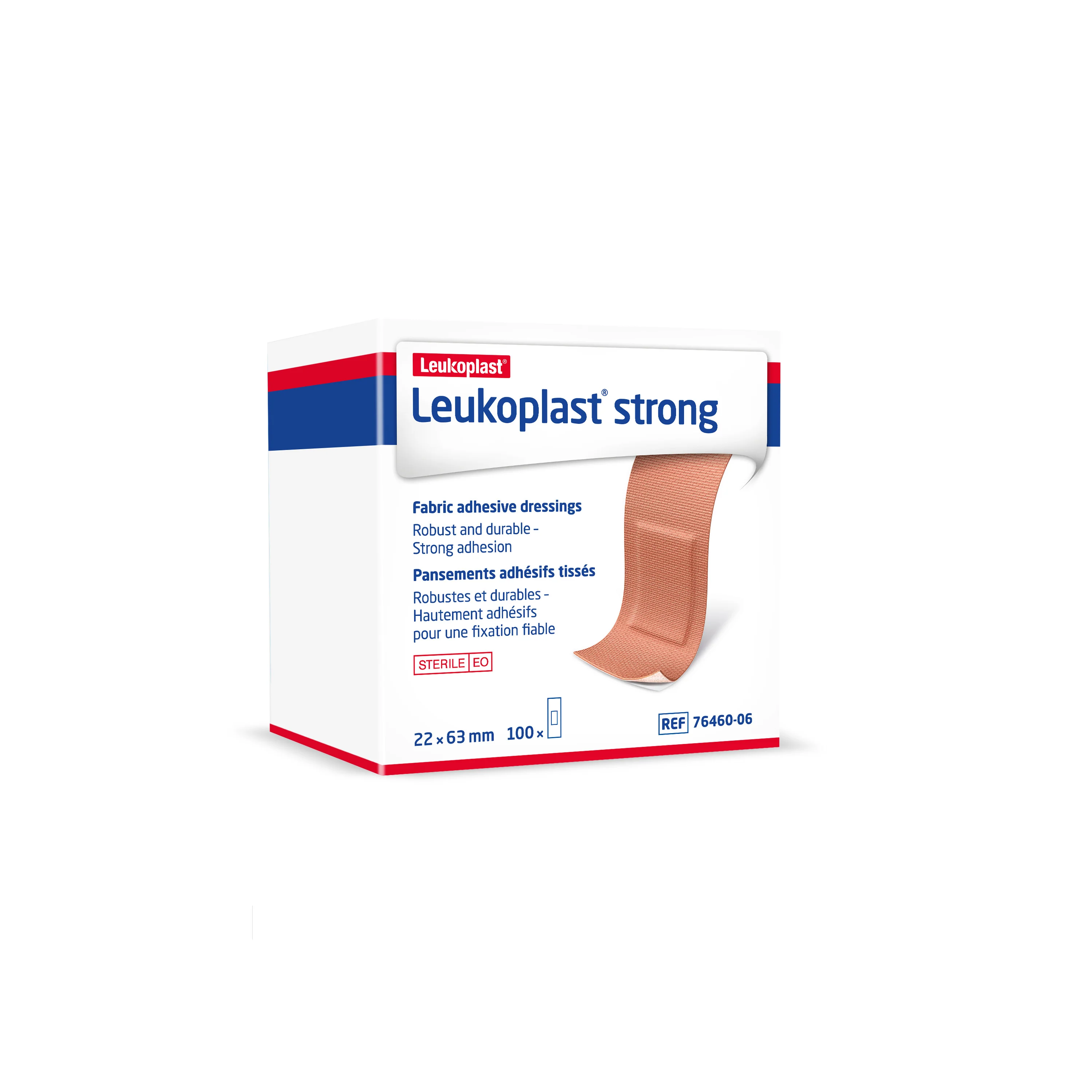Leukoplast Strong 2.2cm X 6.3cm (Pack of 100). - Image 3