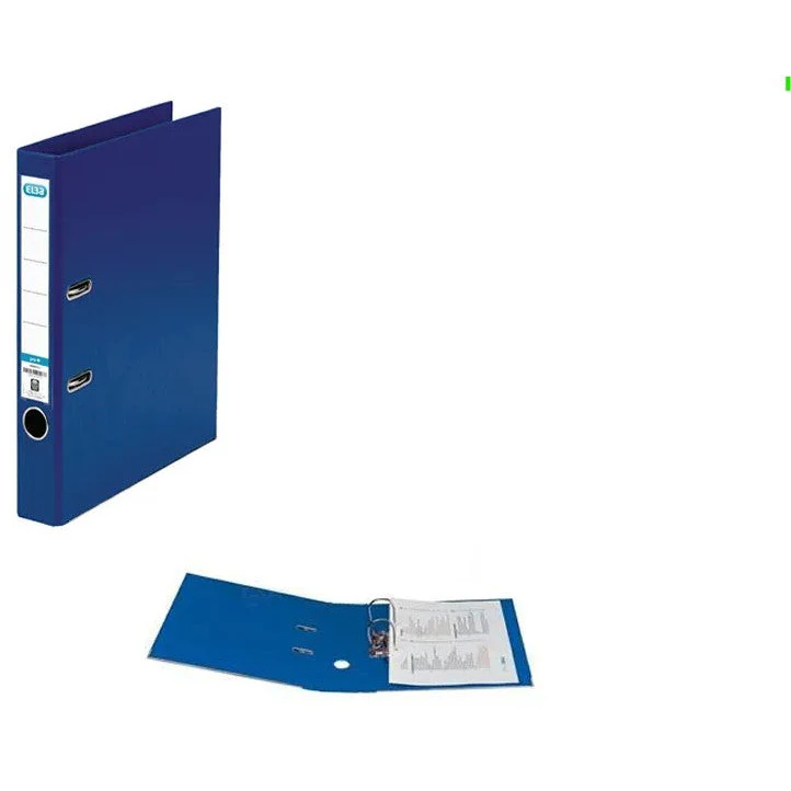 Lever Arch File A4 Blue - Image 2