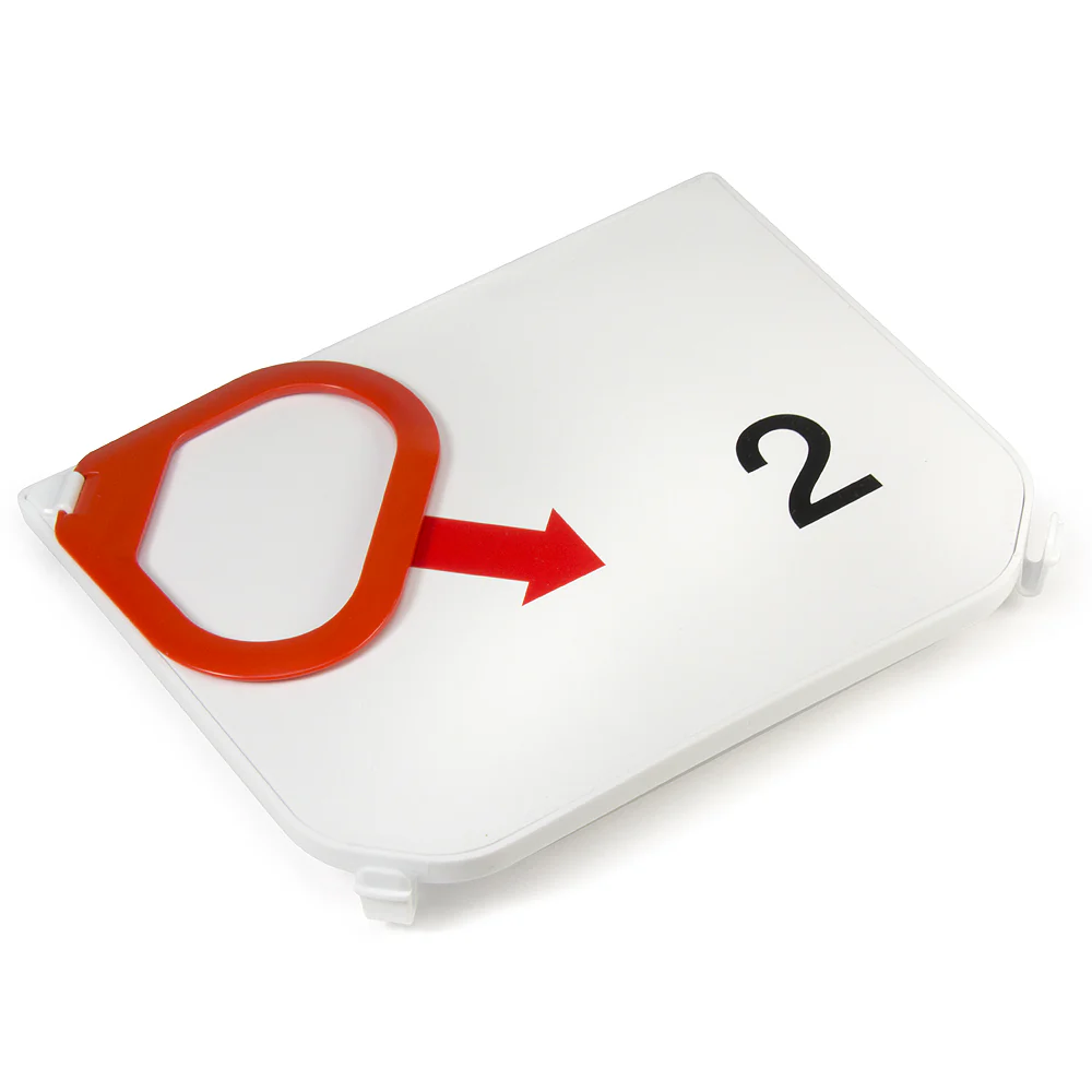 Lifepak CR2 AED Training System Replacement Electrode Tray - Image 2