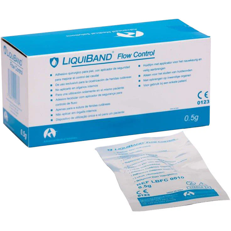 LiquiBand Flow Control Wound Closure Solution - Single Sachet