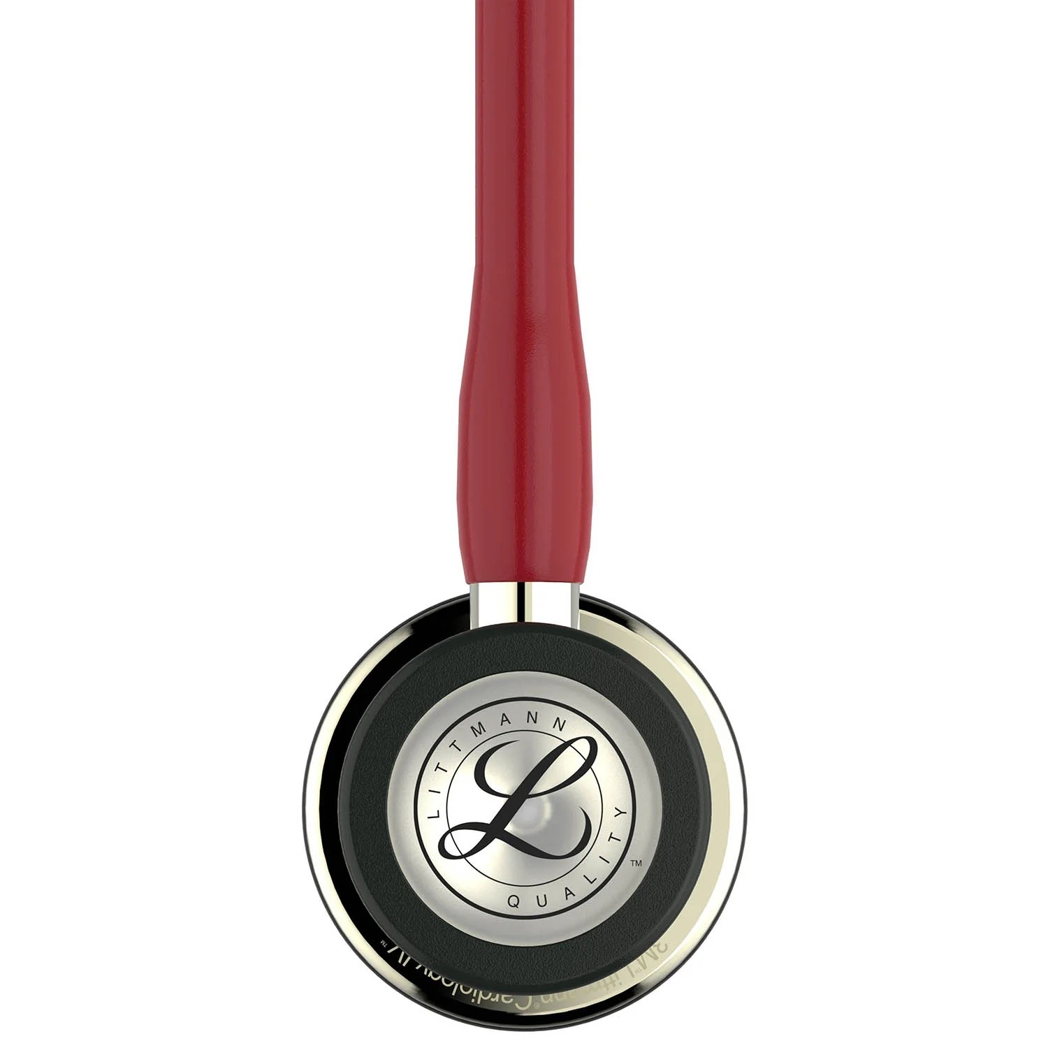 Littmann Cardiology IV Diagnostic Stethoscope: Champagne & Burgundy Tube 6176 - Image 4
