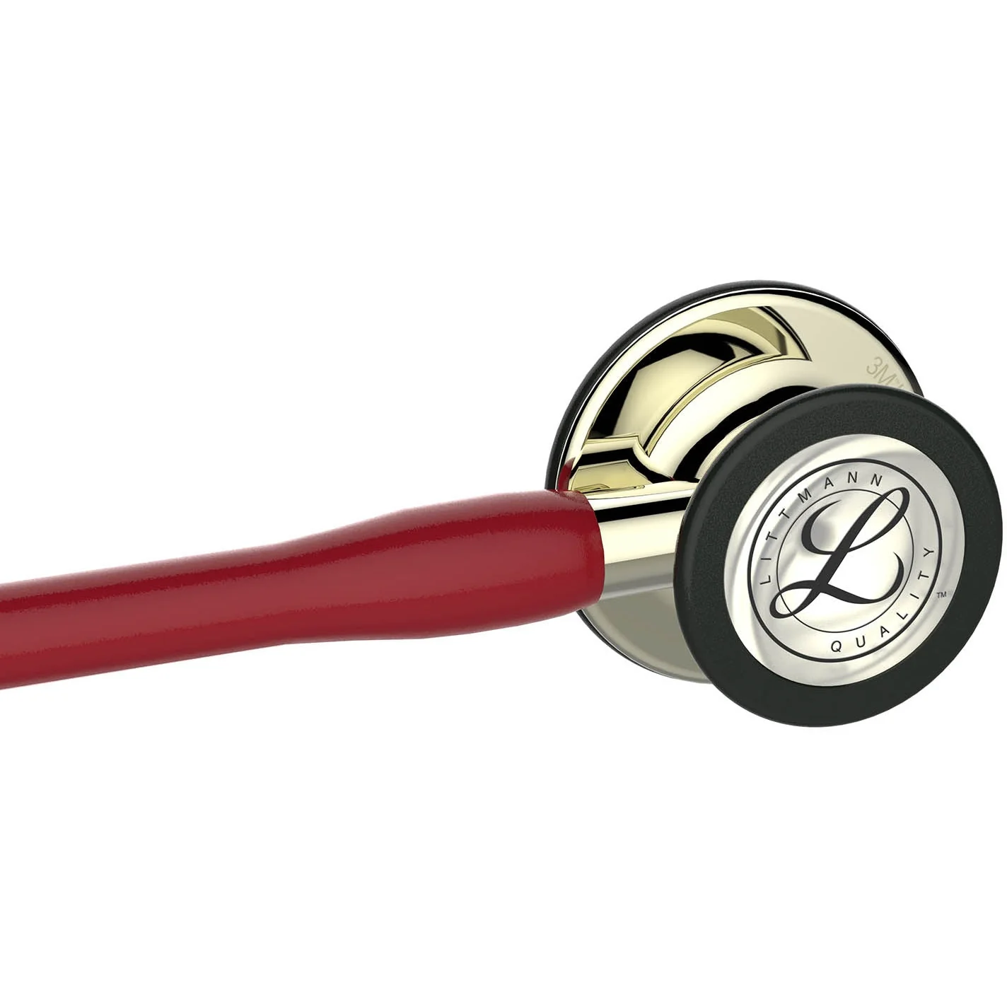 Littmann Cardiology IV Diagnostic Stethoscope: Champagne & Burgundy Tube 6176 - Image 7