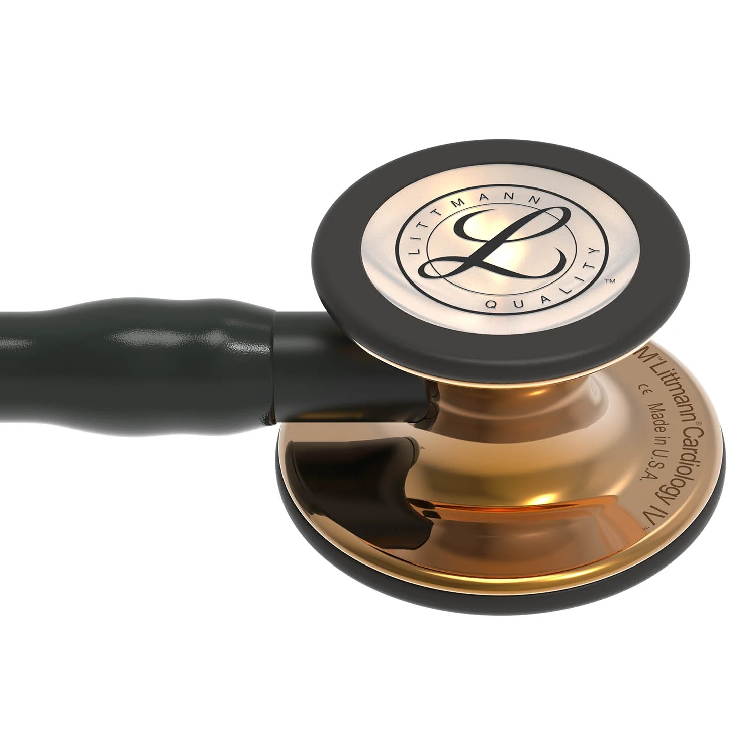 Littmann Cardiology IV Diagnostic Stethoscope: High Polish Copper & Black - 6180 - Image 6