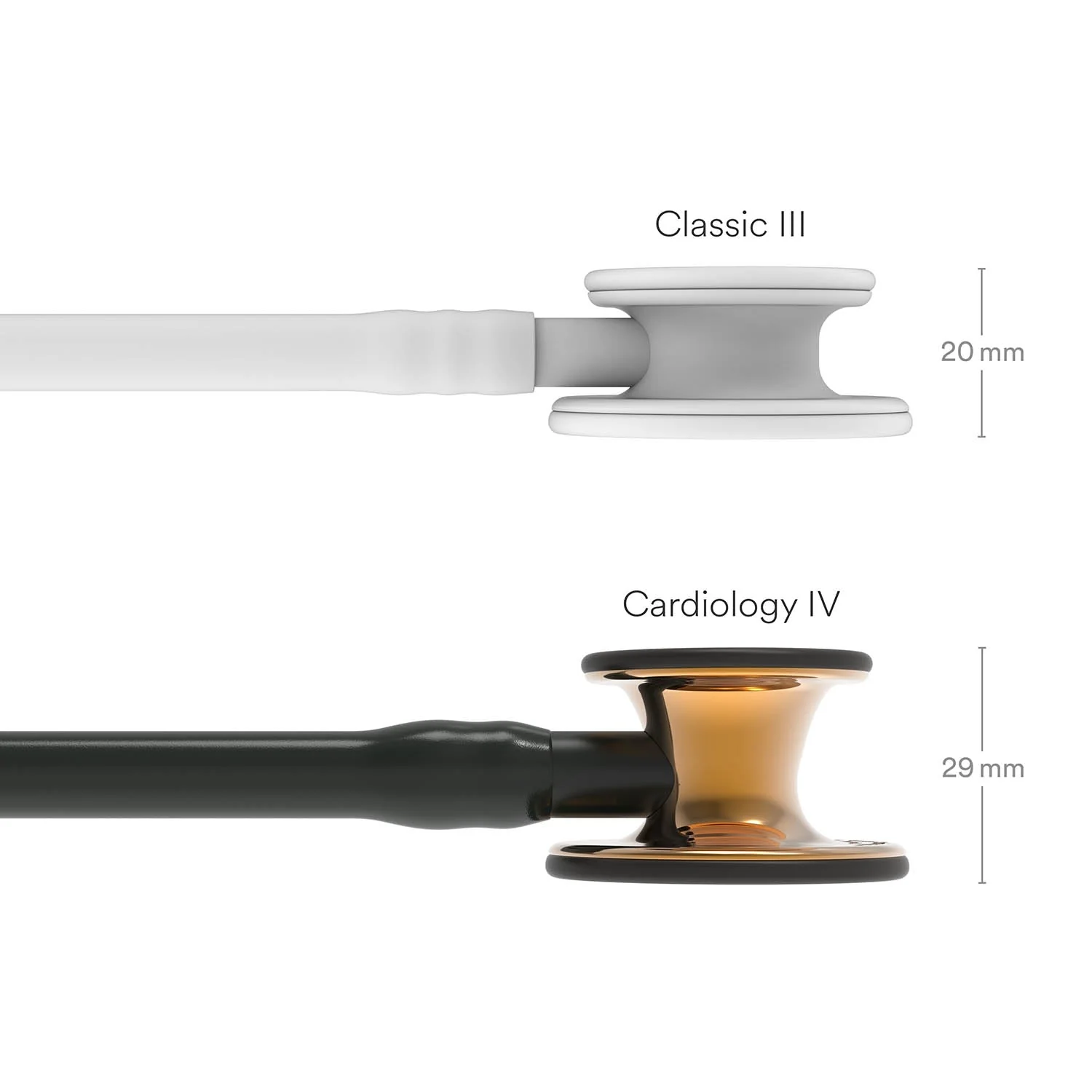 Littmann Cardiology IV Diagnostic Stethoscope: High Polish Copper & Black - 6180 - Over Engraved - Image 6