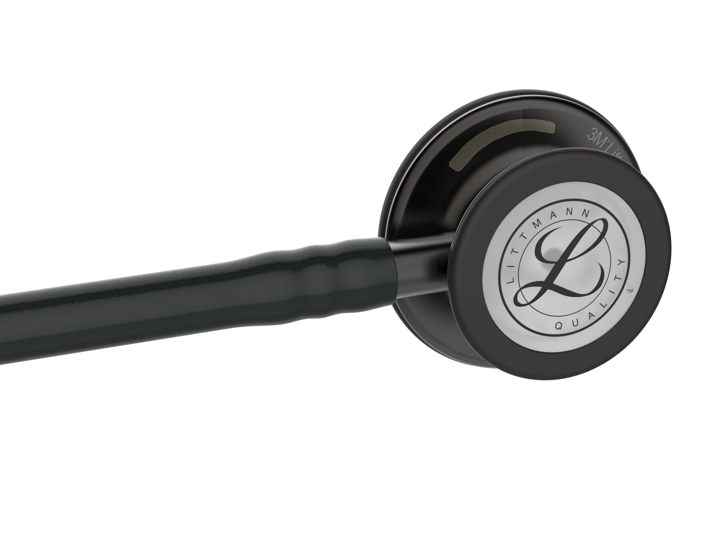 Littmann Cardiology IV Diagnostic Stethoscope: Smoke & Caribbean Blue - Mirror Stem 6234 - Over Engraved