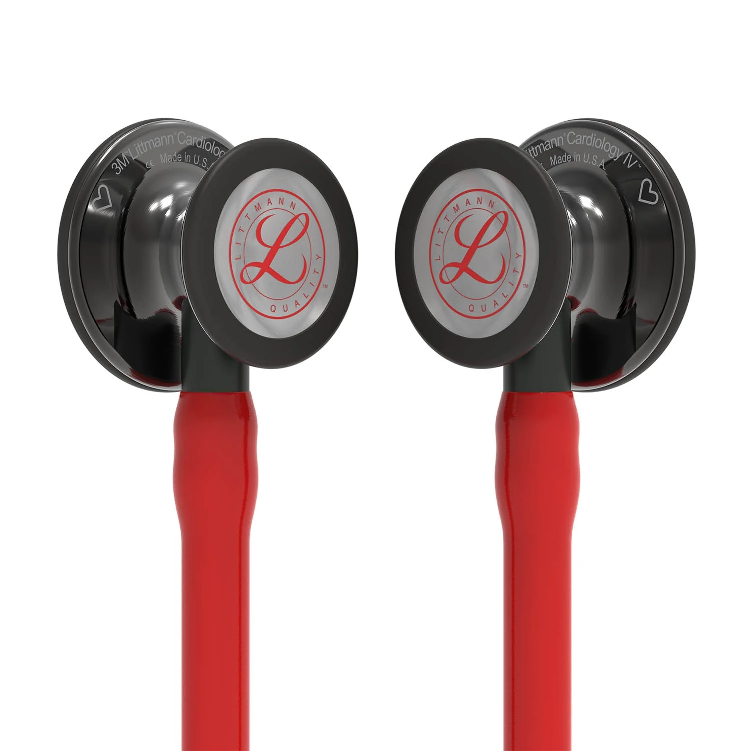 Littmann Cardiology IV Diagnostic Stethoscope: Red & Smoke - Limited Edition 6182 - Image 6