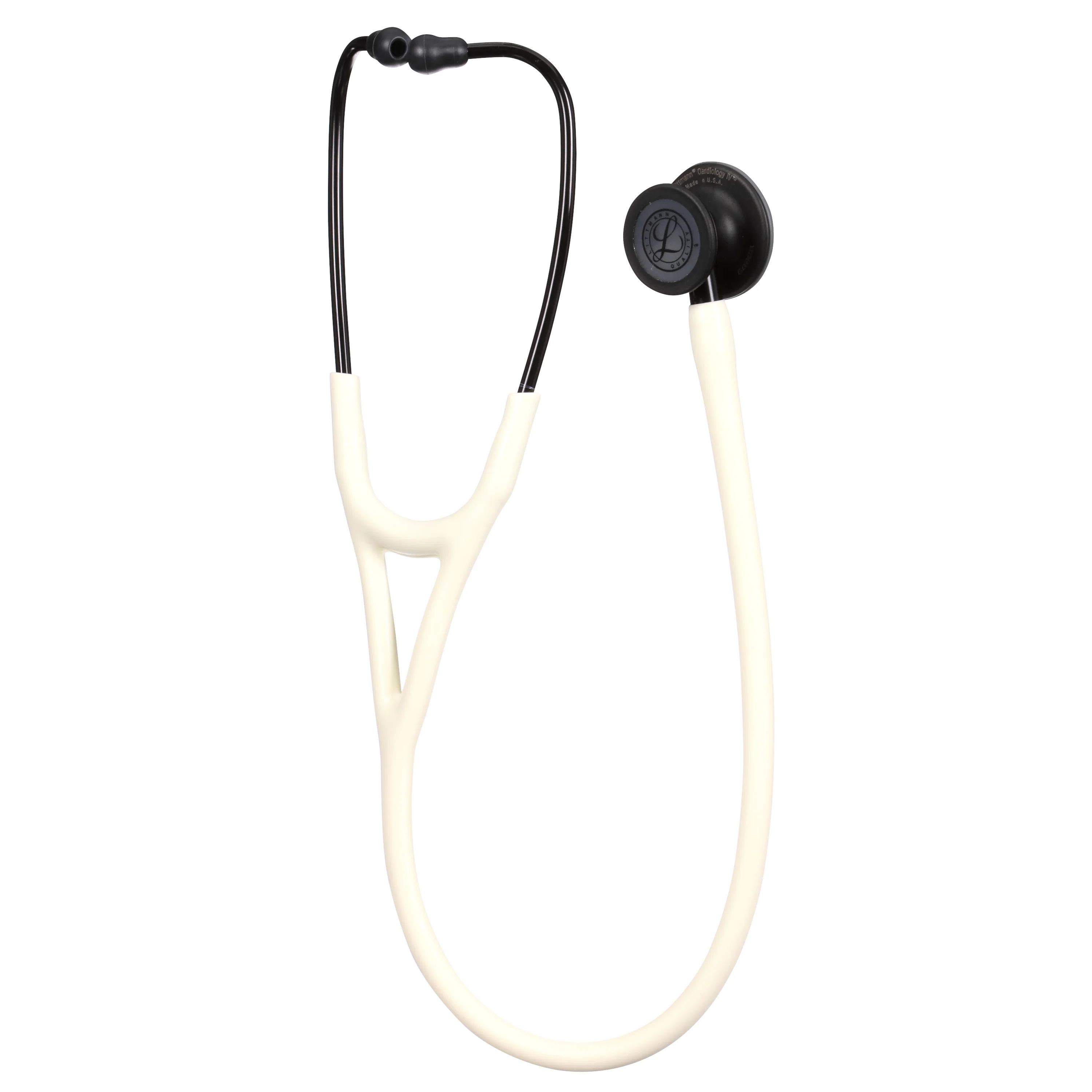 Littmann Cardiology IV Diagnostic Stethoscope: Satin Alabaster Tube 6186C - Over Engraved - Image 10