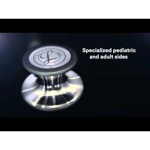 Littmann Cardiology IV Stethoscope: Black & Navy 6168 - Over Engraved - Image 6