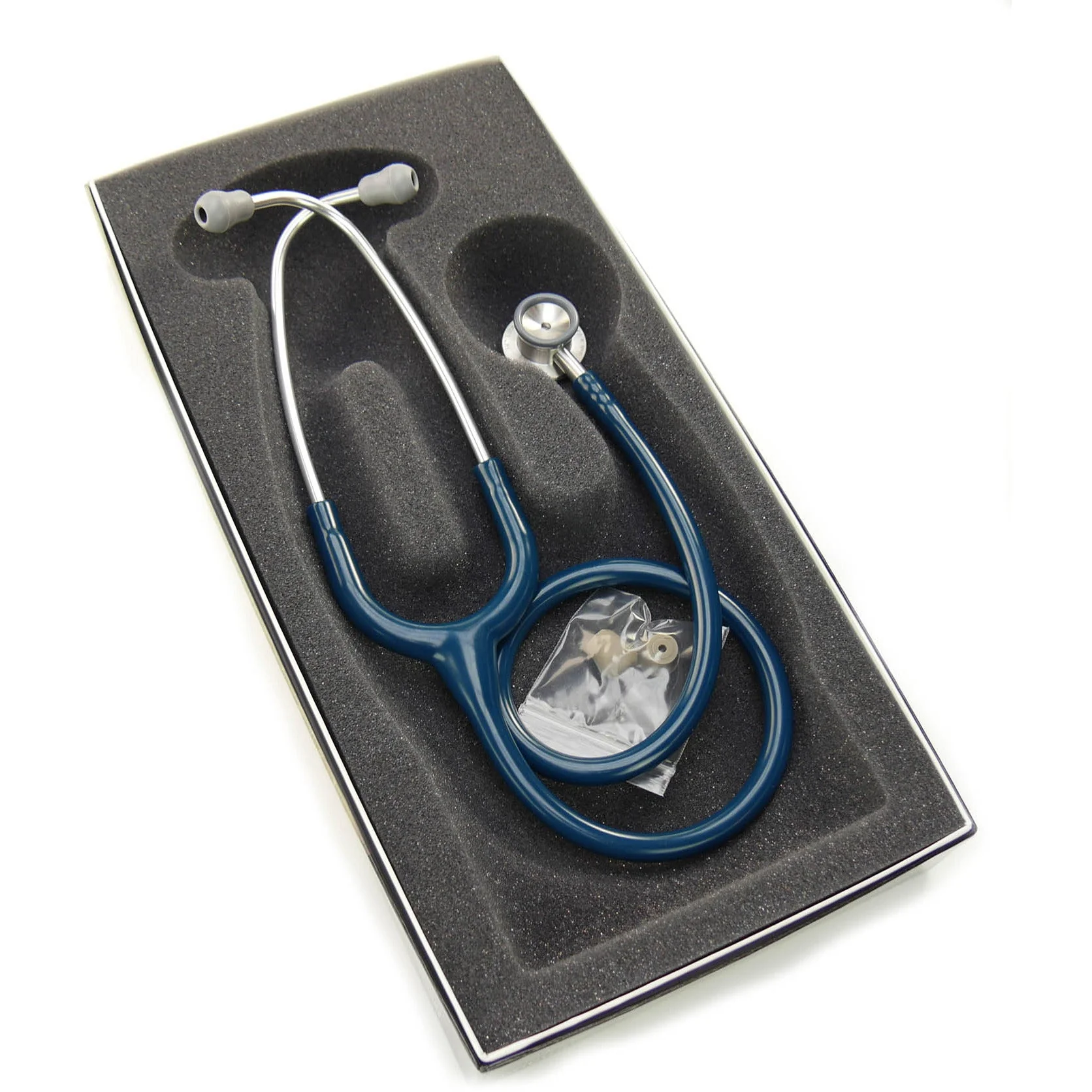 Littmann Classic II Infant Stethoscope: Caribbean Blue 2124 - Over Engraved - Image 3