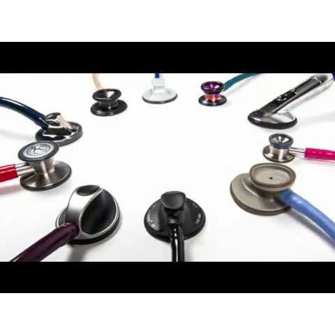 Littmann Classic II Infant Stethoscope: Raspberry Rainbow 2157 - Over Engraved - Image 9