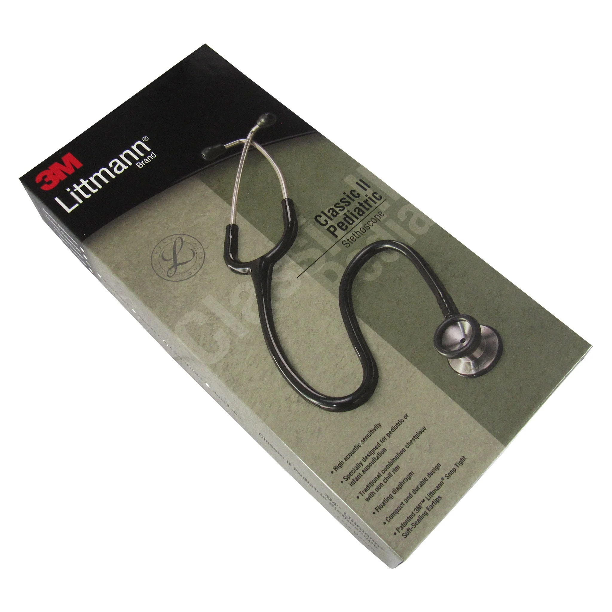 Littmann Classic II Paediatric Stethoscope: Raspberry 2122 - Over Engraved - Image 6