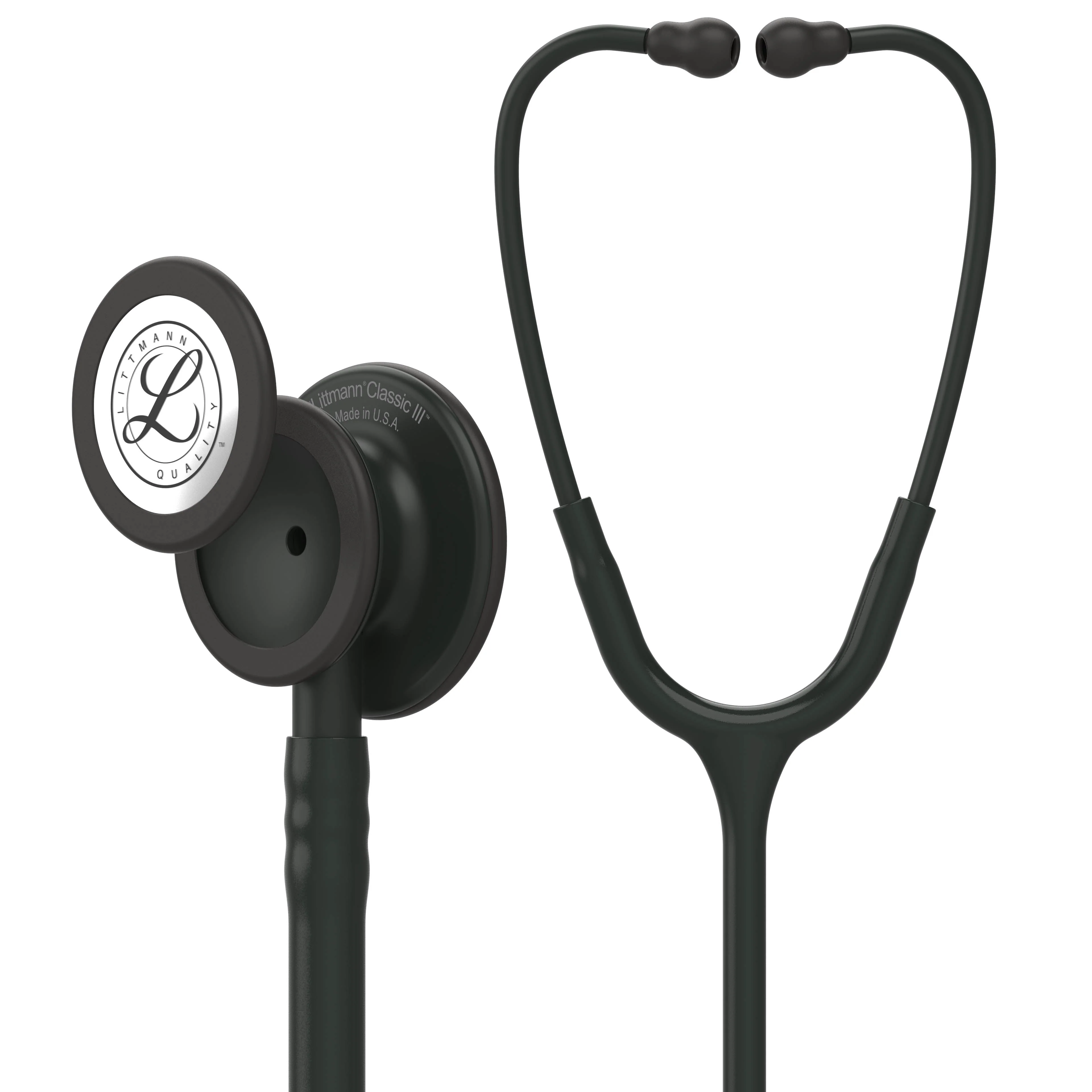 Littmann Classic III Monitoring Stethoscope: All Black 5803 - CLEARANCE NO BOX - Image 3