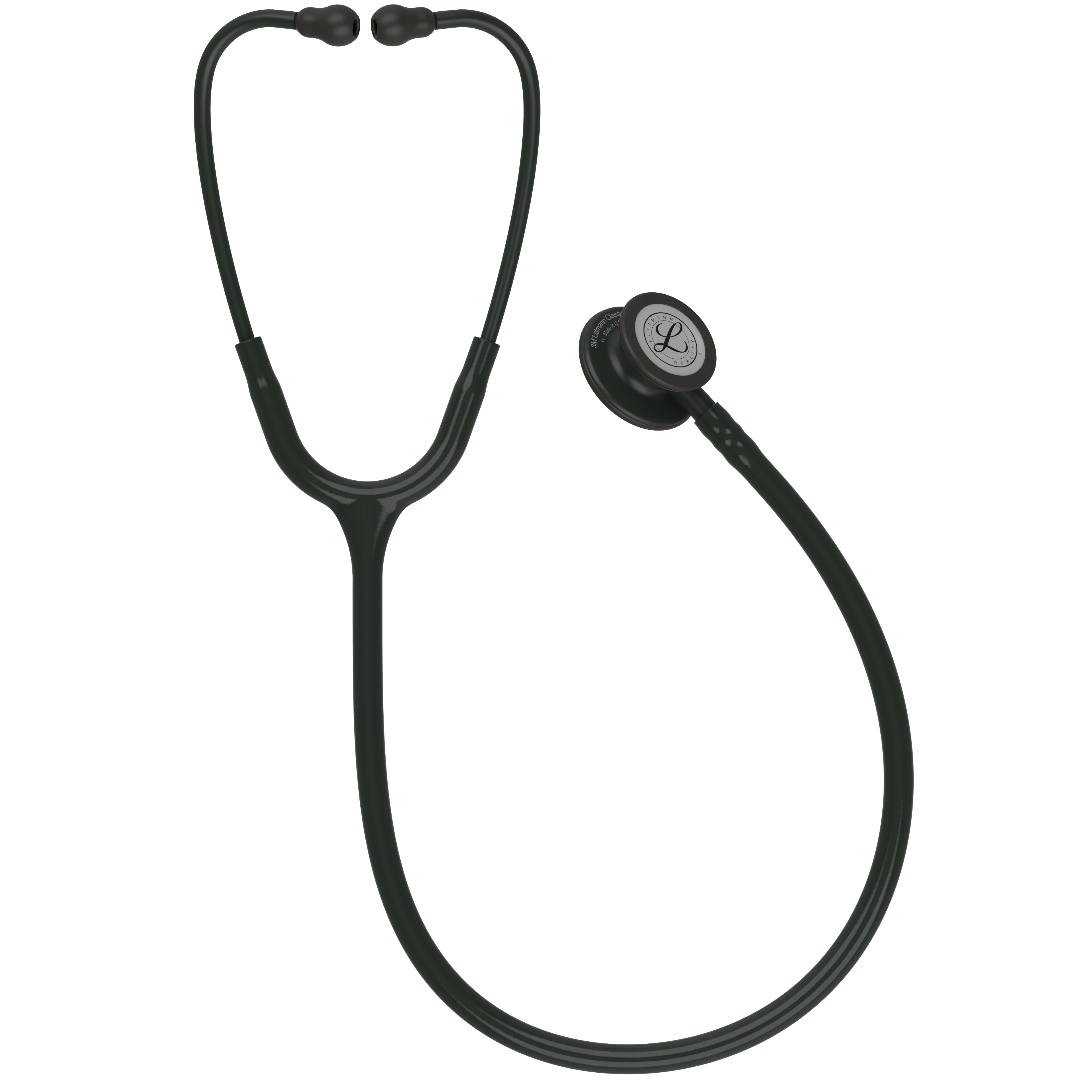 Littmann Classic III Monitoring Stethoscope: All Black 5803 - Over Engraved - Image 10