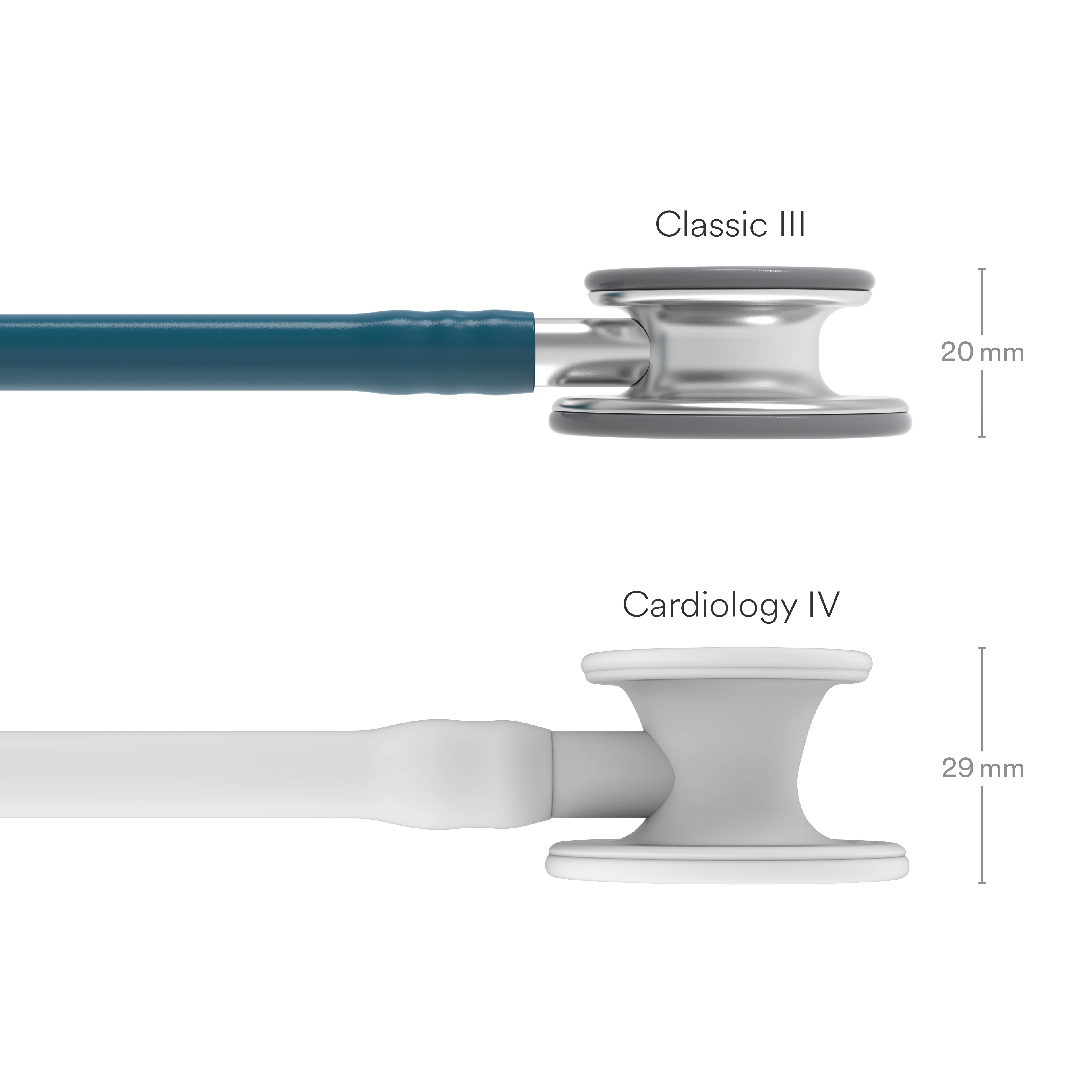 Littmann Classic III Monitoring Stethoscope: Caribbean Blue 5623 - Over Engraved - Image 5