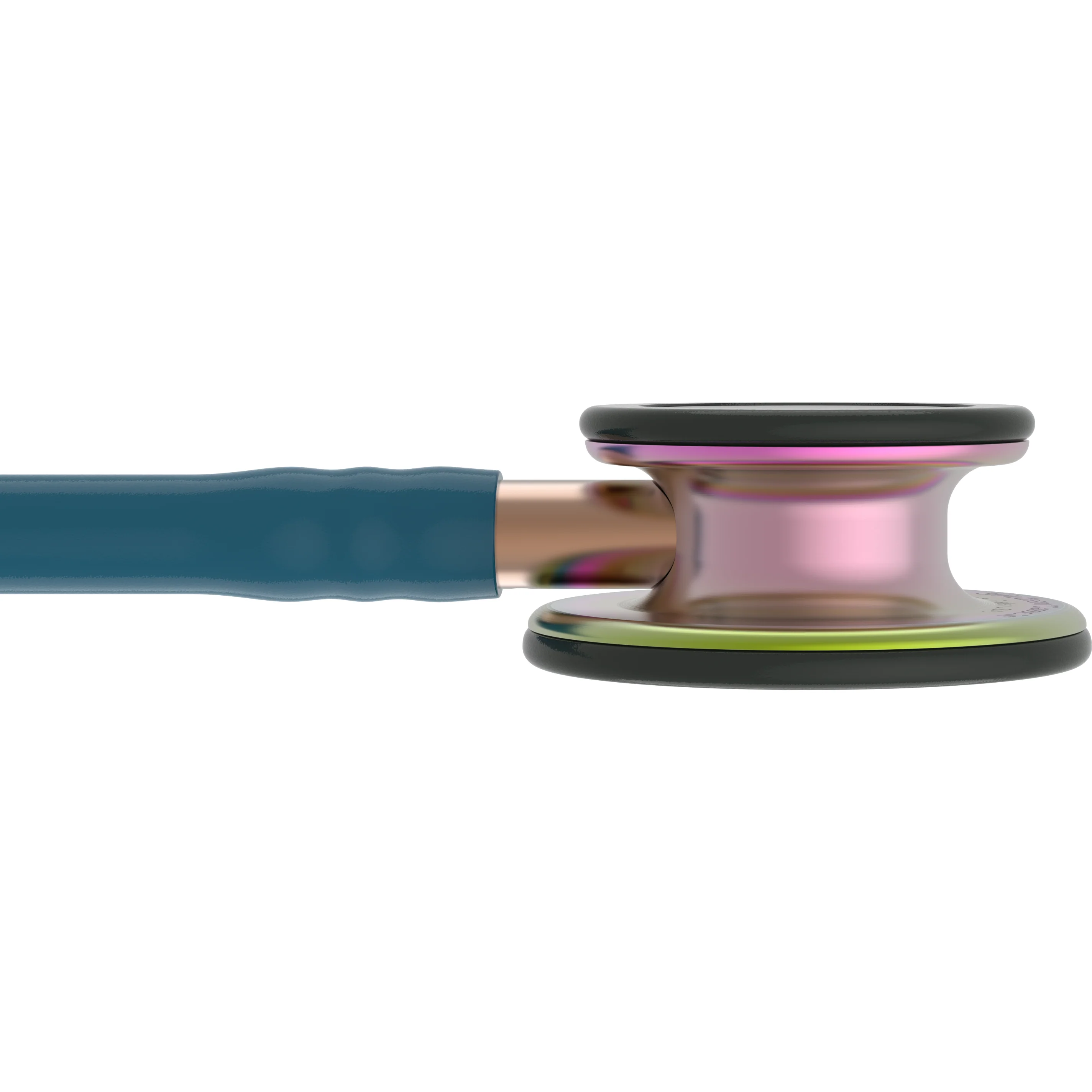 Littmann Classic III Monitoring Stethoscope: Caribbean Blue Rainbow 5807 - Over Engraved - Image 10