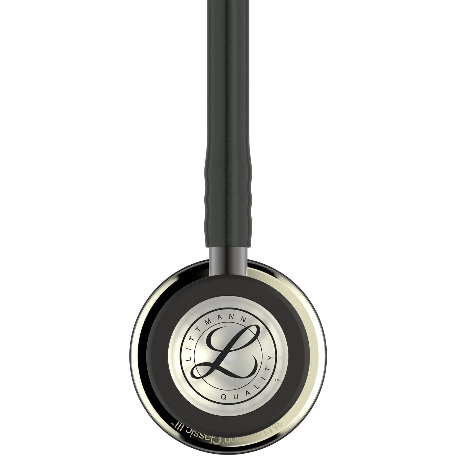 Littmann Classic III Monitoring Stethoscope: Champagne & Black 5861 - Over Engraved - Image 6