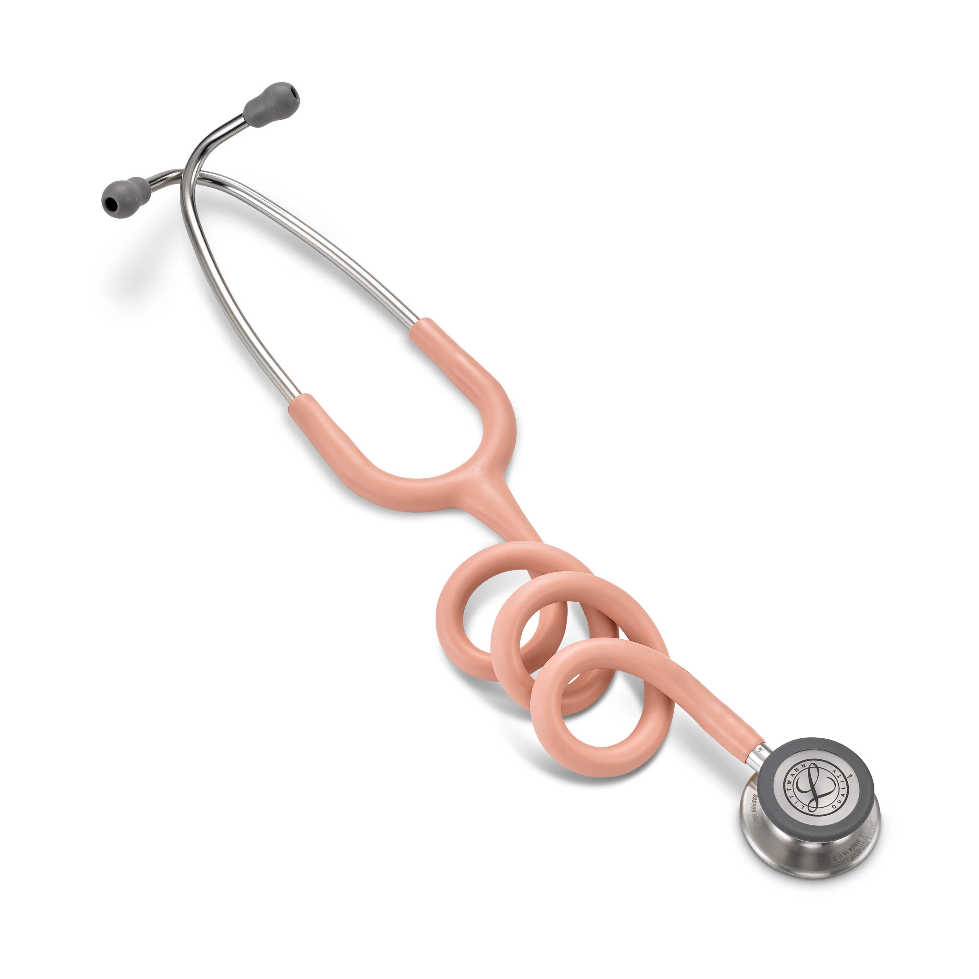 Littmann Classic III Monitoring Stethoscope: Satin Champagne Rose Tube 5910C - Image 6