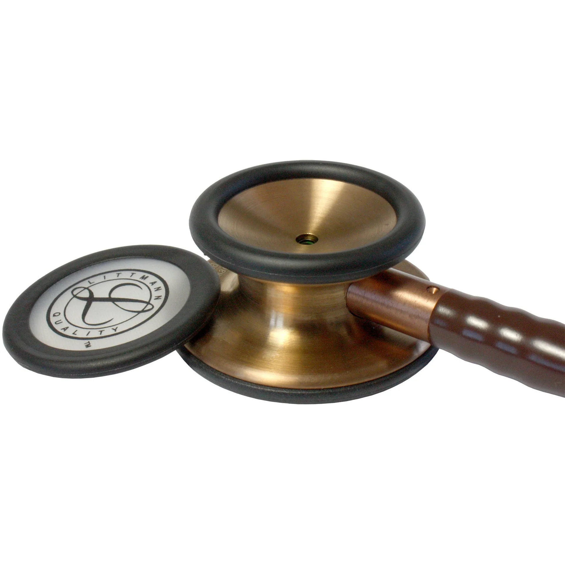 Littmann Classic III Monitoring Stethoscope: Chocolate & Copper 5809 - Over Engraved - Image 6