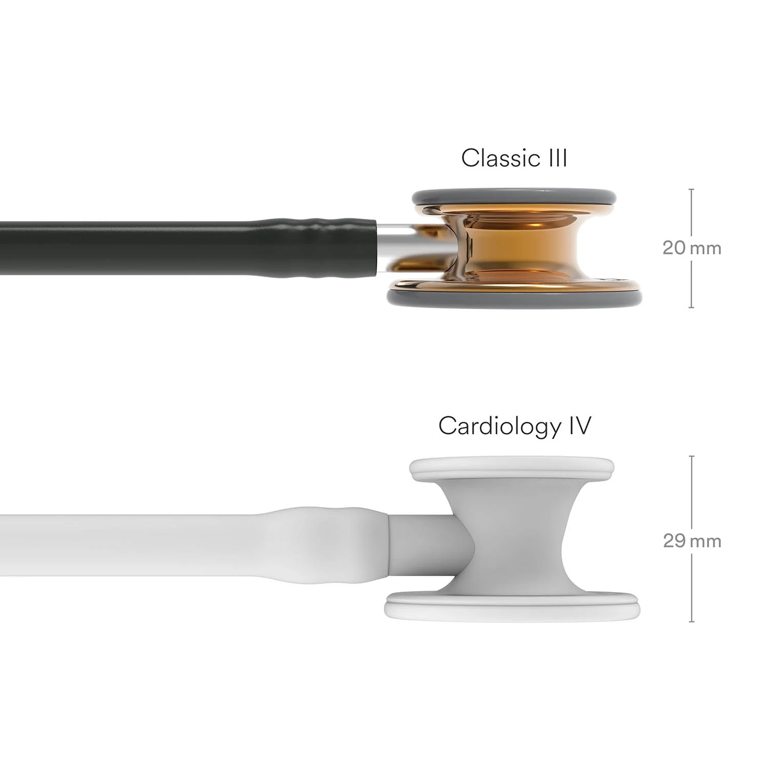 Littmann Classic III Monitoring Stethoscope: High Polish Copper & Black - Limited Edition 5646 - Over Engraved - Image 5