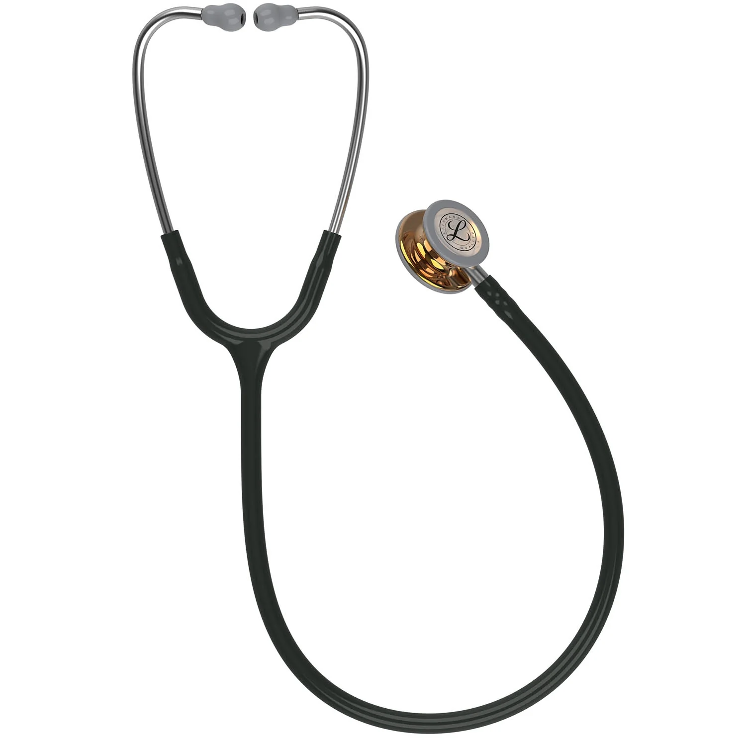 Littmann Classic III Monitoring Stethoscope: High Polish Copper & Black - Limited Edition 5646 - Over Engraved - Image 7